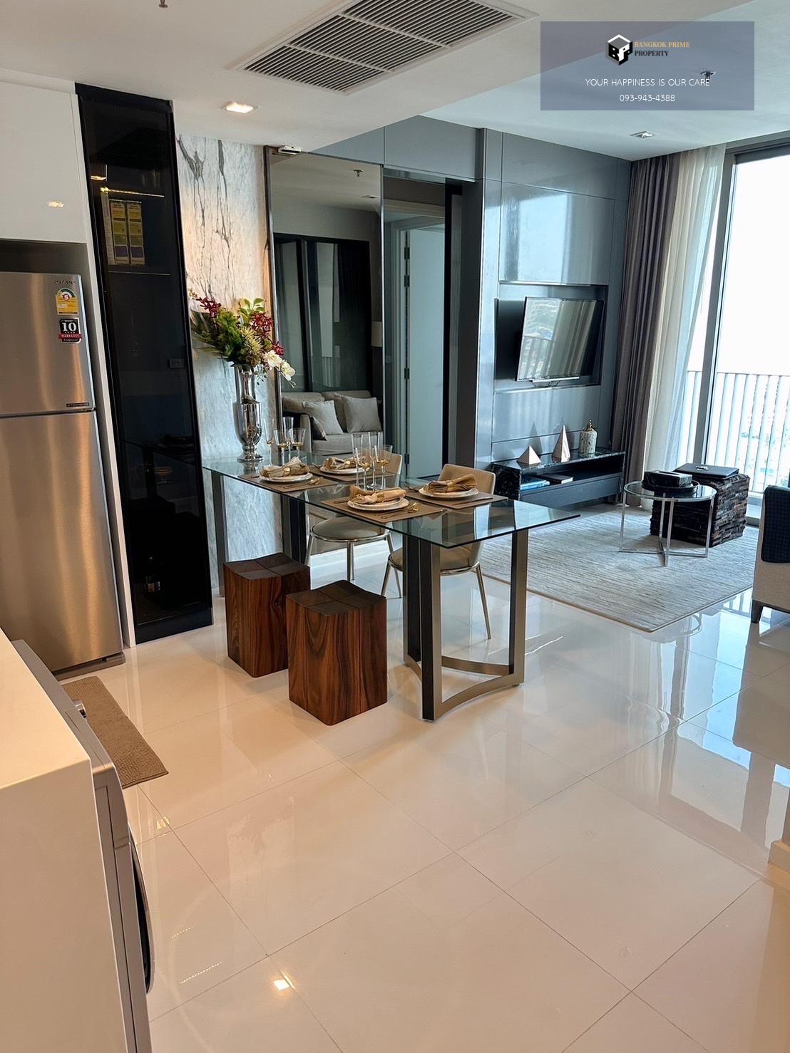 Nara 9 by Eastern Star | ห้องสวย เฟอร์นิเจอร์ครบ มี WiFi ใกล้ BTS ช่องนนทรี #HL Focus