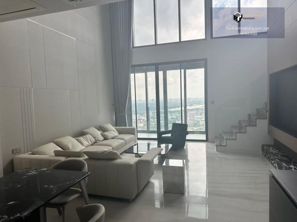 Supalai Icon Sathorn | Penhouse 2 ชั้น ห้องใหม่ ตกแต่งใหม่ #HL Focus