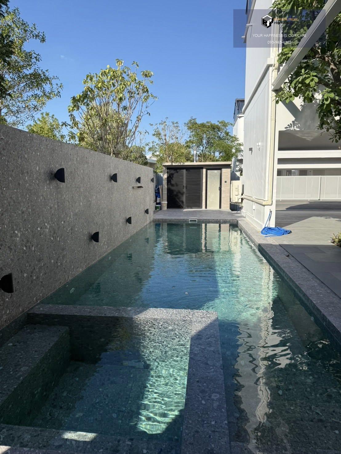 VIVE Krungthep Kreetha | บ้านหรู 3 ชั้น พร้อมสระว่ายน้ำ Close to brighton international school #HL Focus