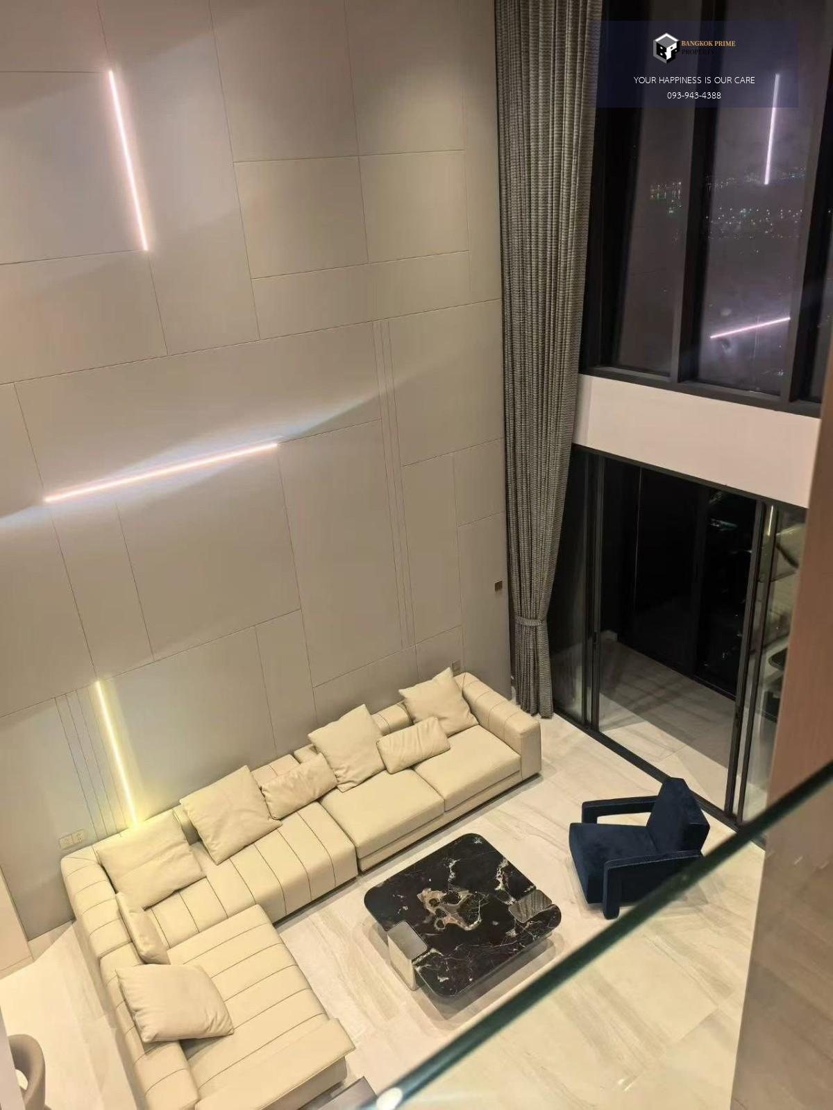 Supalai Icon Sathorn | Penhouse 2 ชั้น ห้องใหม่ ตกแต่งใหม่ #HL Focus