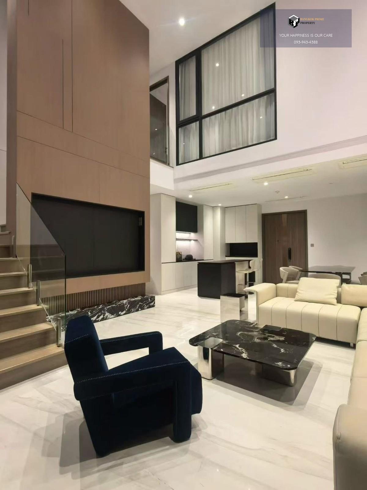 Supalai Icon Sathorn | Penhouse 2 ชั้น ห้องใหม่ ตกแต่งใหม่ #HL Focus