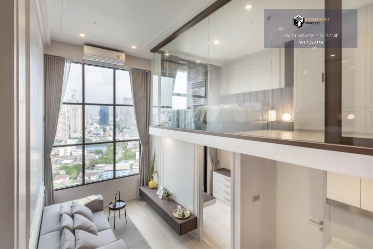 Knightsbridge Prime Sathorn | ขายด่วน พร้อมผู้เช่า คอนโด Duplex แต่งครบ #New Focus