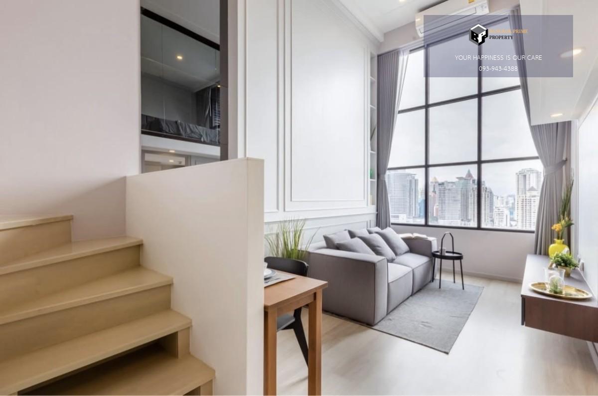 Knightsbridge Prime Sathorn | ขายด่วน พร้อมผู้เช่า คอนโด Duplex แต่งครบ #New Focus