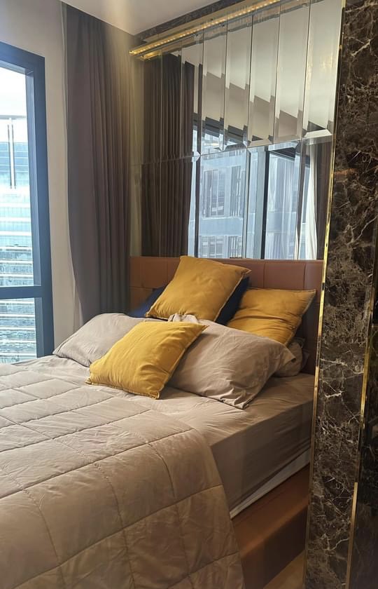 ASHTON CHULA-SILOM | MRTสามย่าน | studio,high floor | #HL