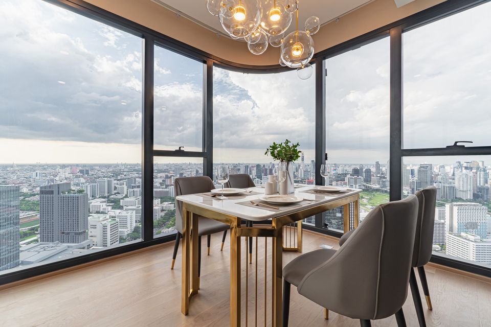 Ashton Chula-Silom | MRT สามย่าน | 2bed, high floor | #HL