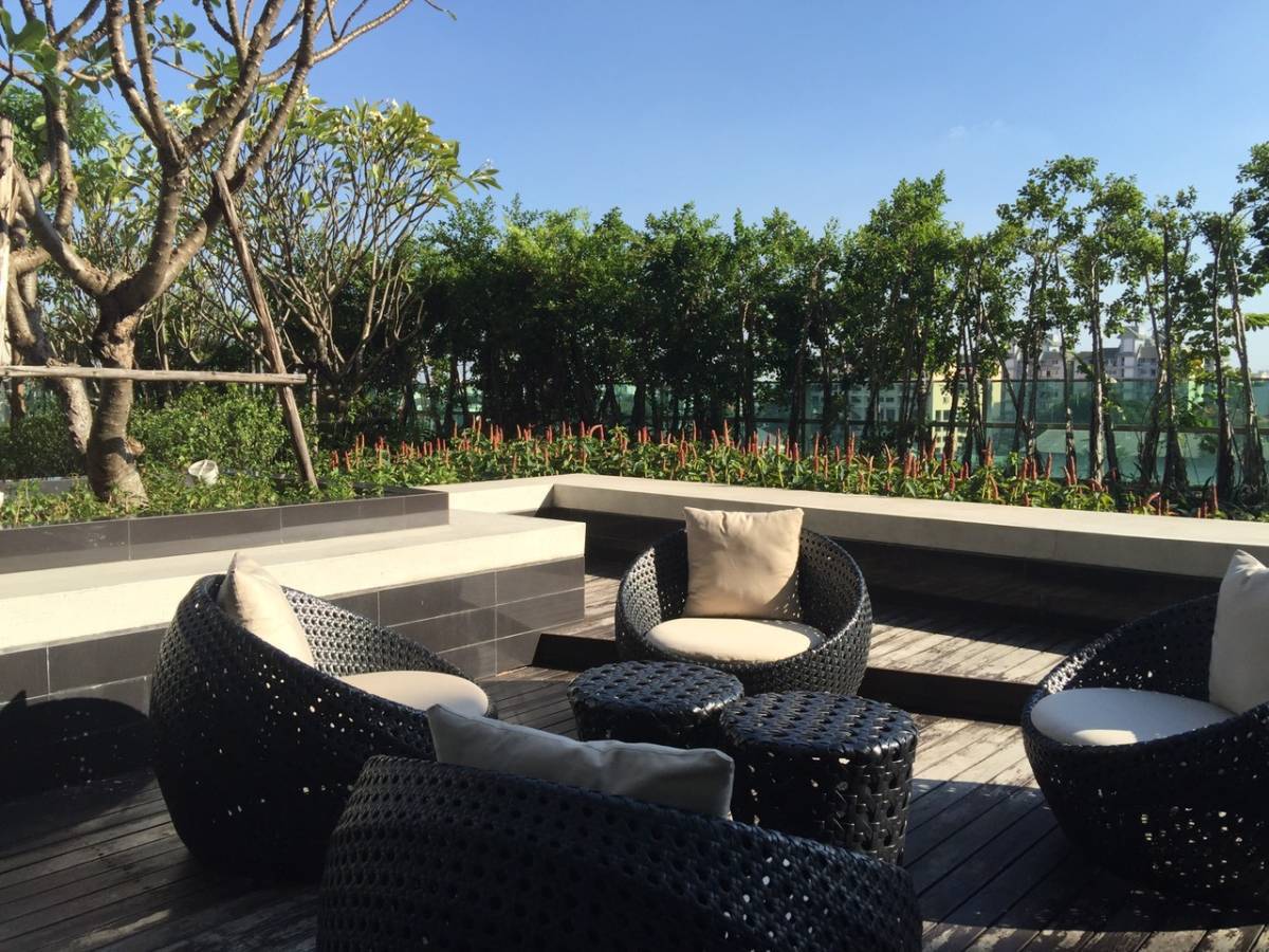 Rhythm Ratchada | MRT Ratchada | Beautiful room, Take view swimming pool, MRT 0 m. and Ready to move in #HL