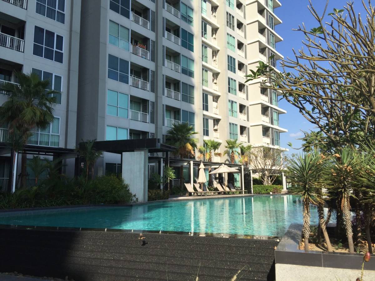 Rhythm Ratchada | MRT Ratchada | Beautiful room, Take view swimming pool, MRT 0 m. and Ready to move in #HL