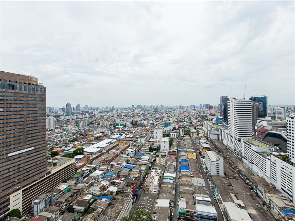 The Line Asoke - Ratchada | MRT Rama 9 | ห้องตกแต่งสวย เฟอร์นิเจอร์ครบครัน วิวเมือง 2 ด้าน แดดเช้าไม่ร้อน พร้อมเข้าอยู่ #O