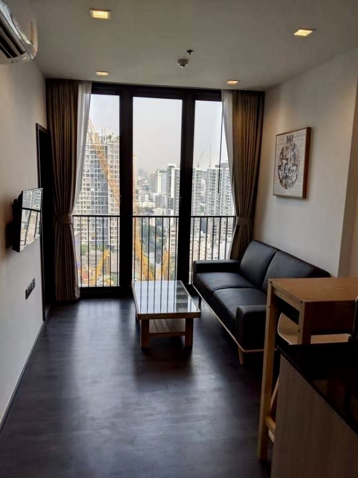 The Line Asoke - Ratchada | MRT Rama 9 | Very beautiful room, Never live before, Sansiri project, High floor, Across Central Rama 9 and Jodd Fair and Ready to move in #O