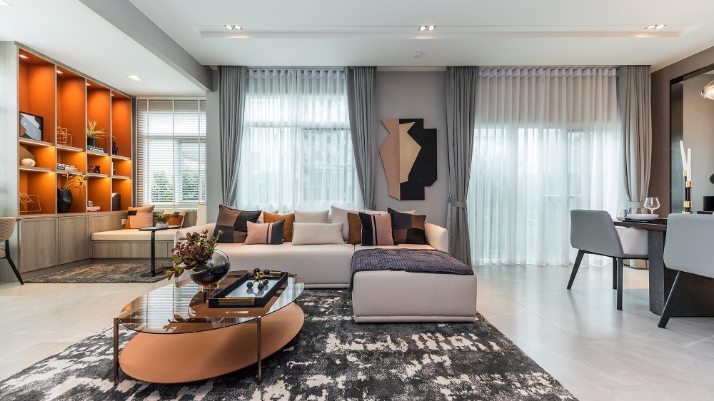 Mantana Bangna-Wongwaen | ปล่อยเช่าบ้านตัวอย่าง Size Multiply ภายในบ้านและสวนตกแต่งสวยงามจากโครงการ (fully furnished) | #HL Focus