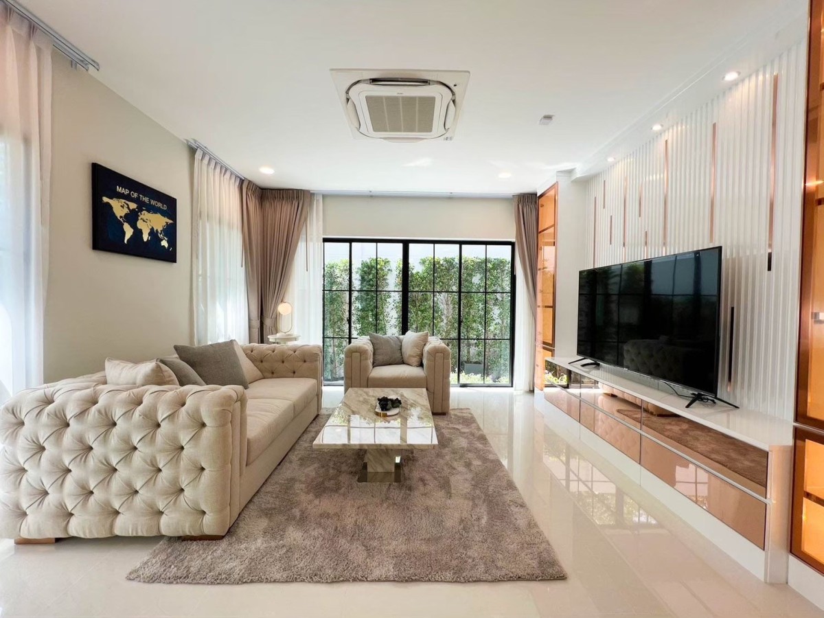 Nantawan Rama9-New Krungthepkreetha | บ้านเดี่ยว 2 ชั้น สไตล์ French Eclectic #HL Focus