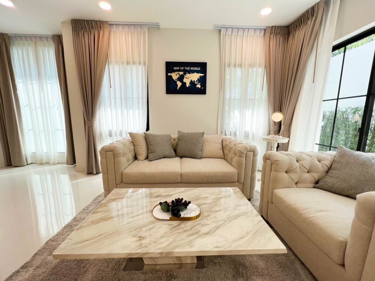 Nantawan Rama9-New Krungthepkreetha | บ้านเดี่ยว 2 ชั้น สไตล์ French Eclectic  #HL Focus