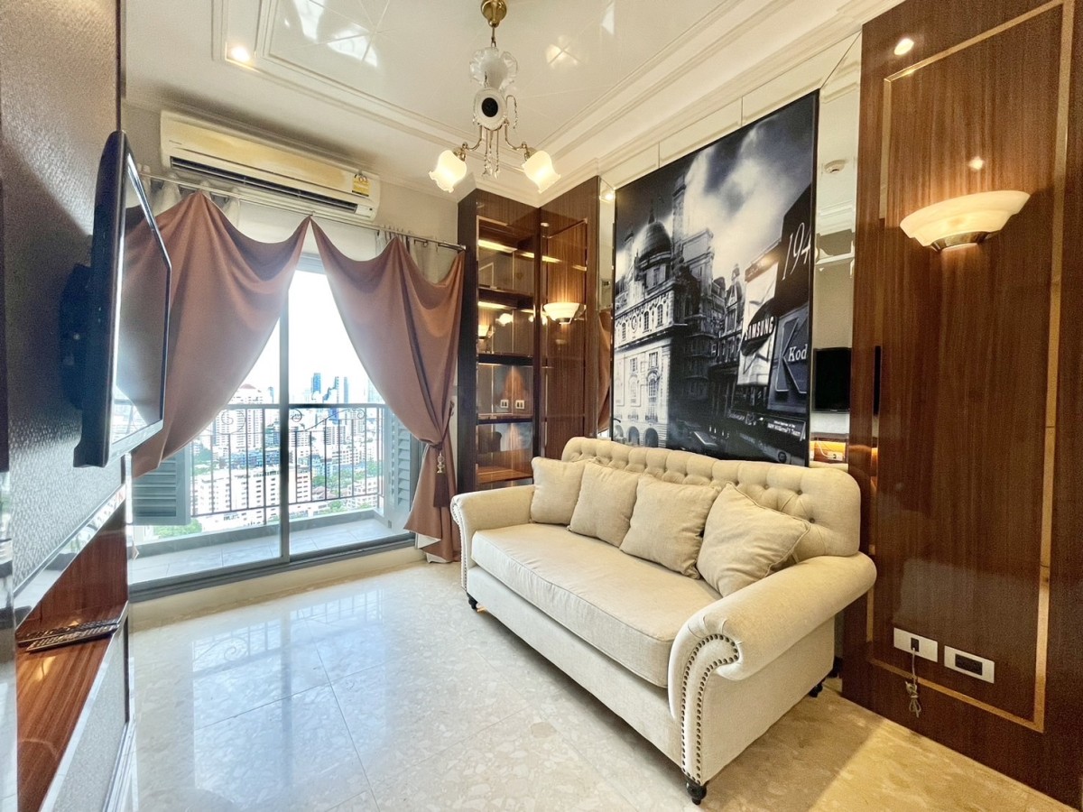 The Crest Sukhumvit 34 | Beautiful room High floor 🚝ใกล้ BTS Thonglor 0m. #HL Focus