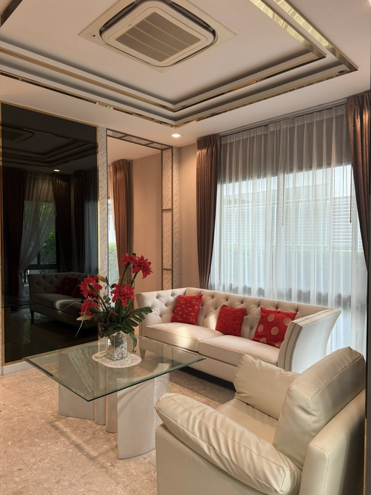 Grand Bangkok Boulevard Srinakarin | บ้านติดกับ club house สามารถตกแต่งสวนรอบบ้านได้ #HL Focus