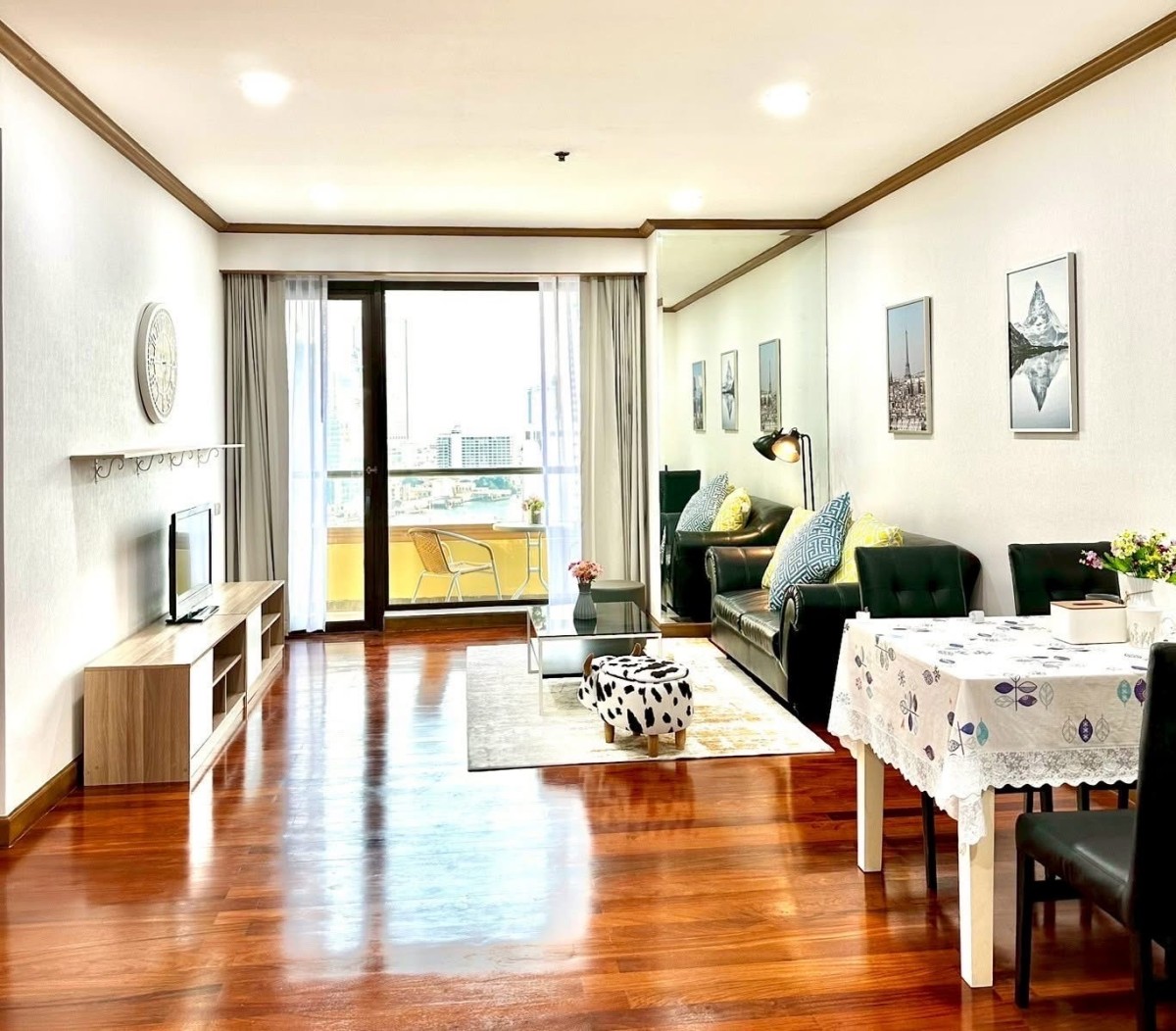 Baan Chao Praya | พร้อมอยู่เฟอร์นิเจอร์ครบ วิวแม่น้ำเจ้าพระยา 180 องศา ท่าเรือส่วนตัวบริการรับ-ส่ง #New