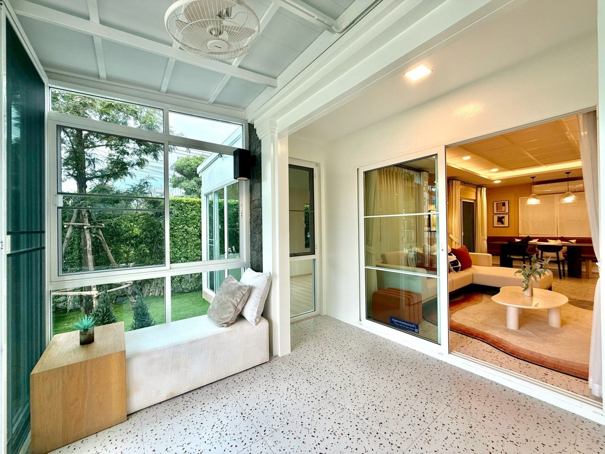 Villaggio 2 Srinakarin-Bangna | บ้านหน้าสวนแต่งสวยพร้อมอยู่ ใกล้เมกะบางนา5นาที ใกล้สระว่ายน้ำและสโมสร #HL Focus