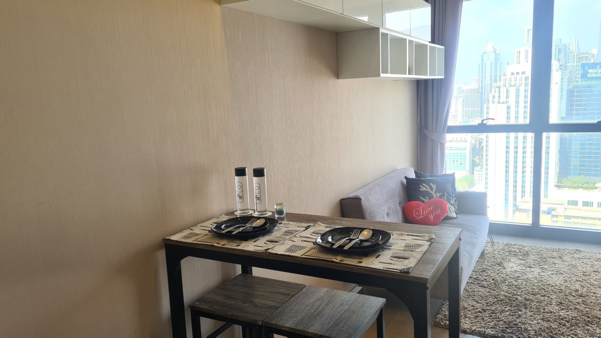 Ashton Asoke | A city-center unit with easy access to transportation MRT/BTS  ASOKE #HL Focus
