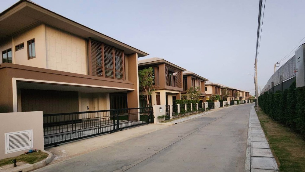 Burasiri Krungthep Kreetha | บ้านเดี่ยว แปลงใกล้ทางเข้า อยู่ในซอย private #HL Focus