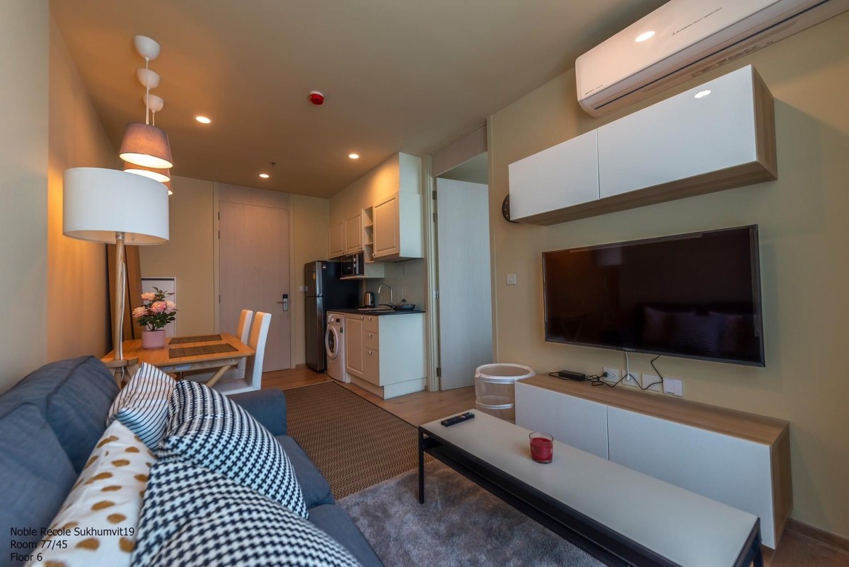 Noble Recole Sukhumvit 19 | ตึก Private ใกล้ BTS อโศก MRT สุขุมวิท Free Wifi Hi speed !! #New