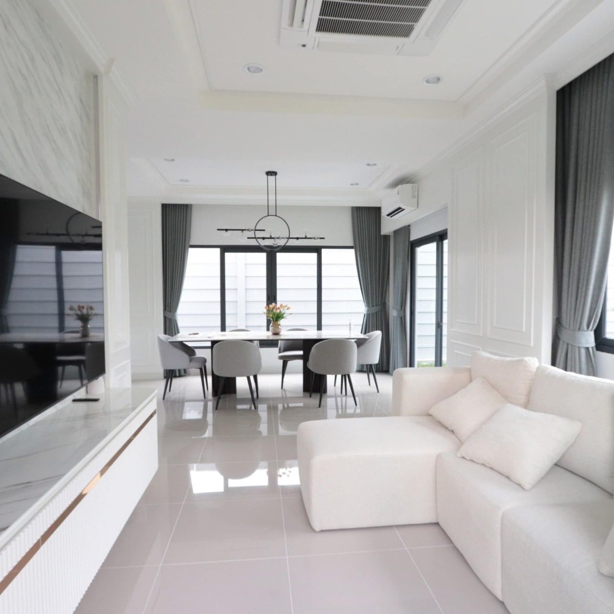 Grande Pleno Sukhumvit-Bangna | บ้านพร้อมอยู่ เฟอร์นิเจอร์ครบ มีสวนข้างบ้าน #HL Focus