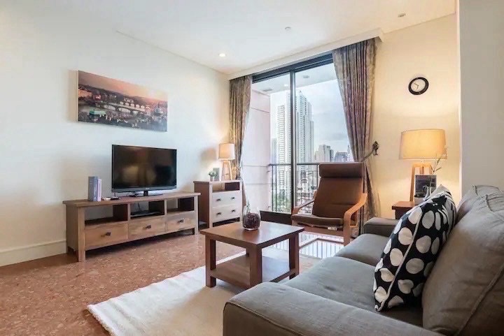 Aguston Sukhumvit 22 | Beautiful room High floor 🚝ใกล้ BTS Phromphong #Old Focus