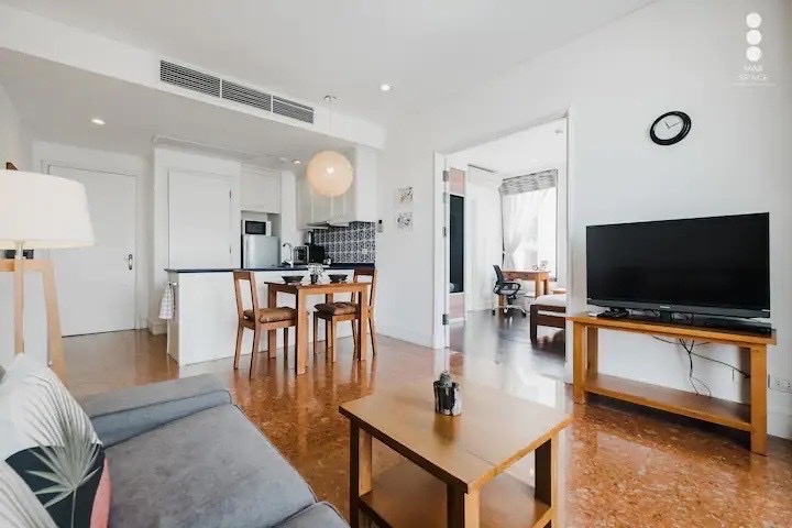Aguston Sukhumvit 22 | Beautiful room High floor 🚝ใกล้ BTS Phromphong #Old Focus