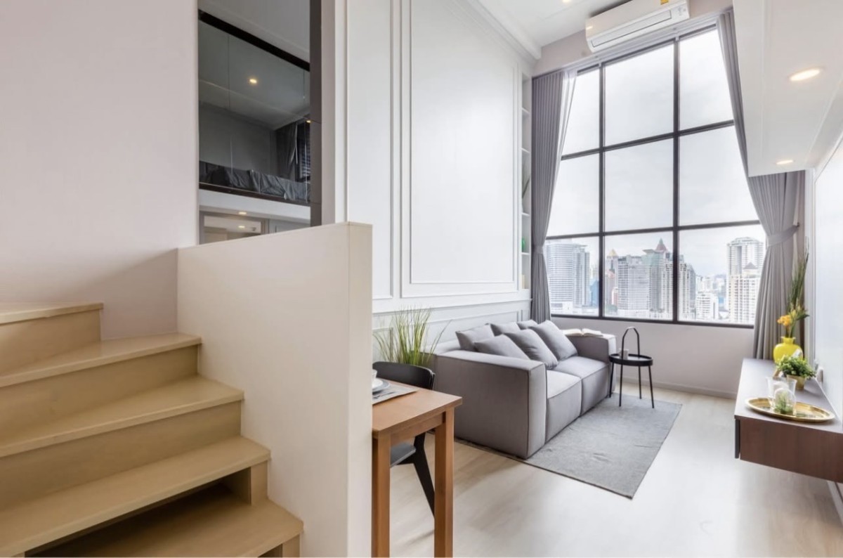 Knightsbridge Prime Sathorn | ขายด่วน พร้อมผู้เช่า คอนโด Duplex แต่งครบ #New Focus