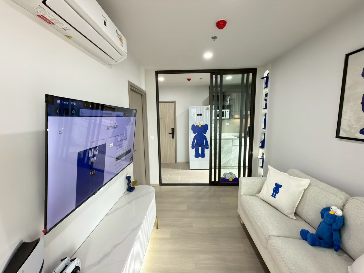Aspire Onnut Station | 🚝ใกล้ BTS อ่อนนุช ห้องแต่งใหม่พร้อมอยู่ ห้องมุม #New Focus