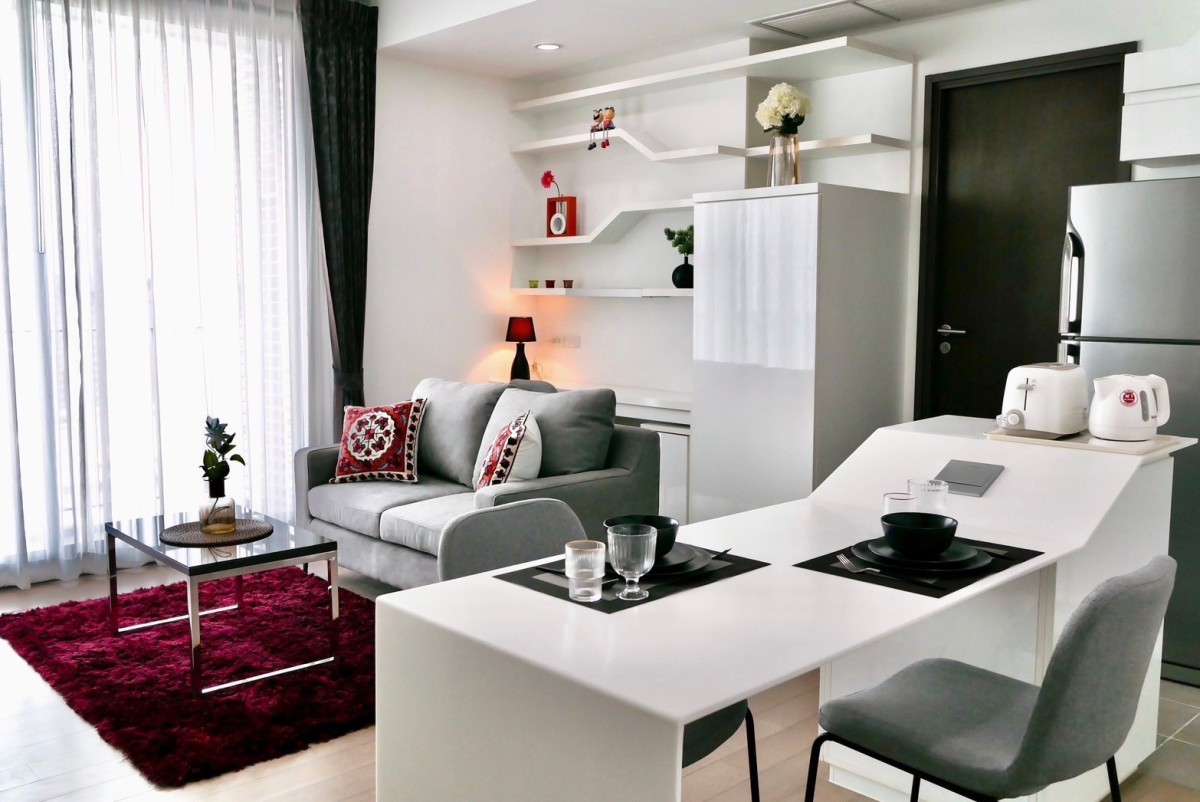 Pyne By Sansiri | For Rent: Pyne by Sansiri | 1 BR Modern Unit only 29K | Ideal for Chula Students & Siam Executives | Step to BTS