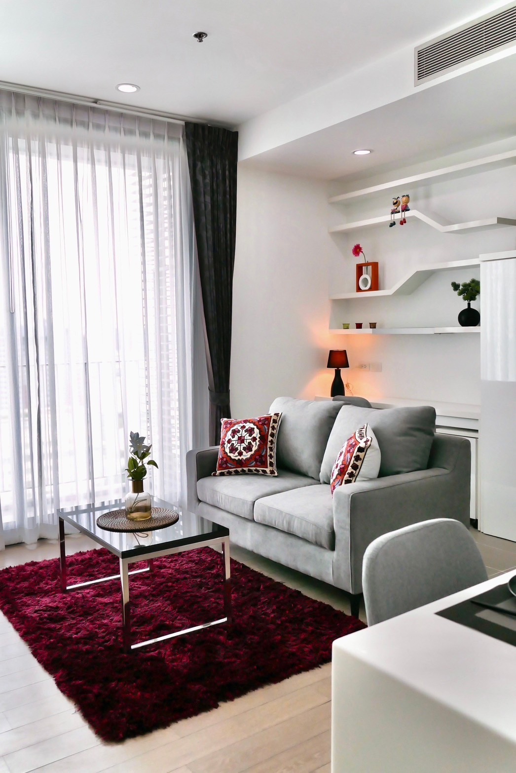 Pyne By Sansiri | For Rent: Pyne by Sansiri | 1 BR Modern Unit only 29K | Ideal for Chula Students & Siam Executives | Step to BTS