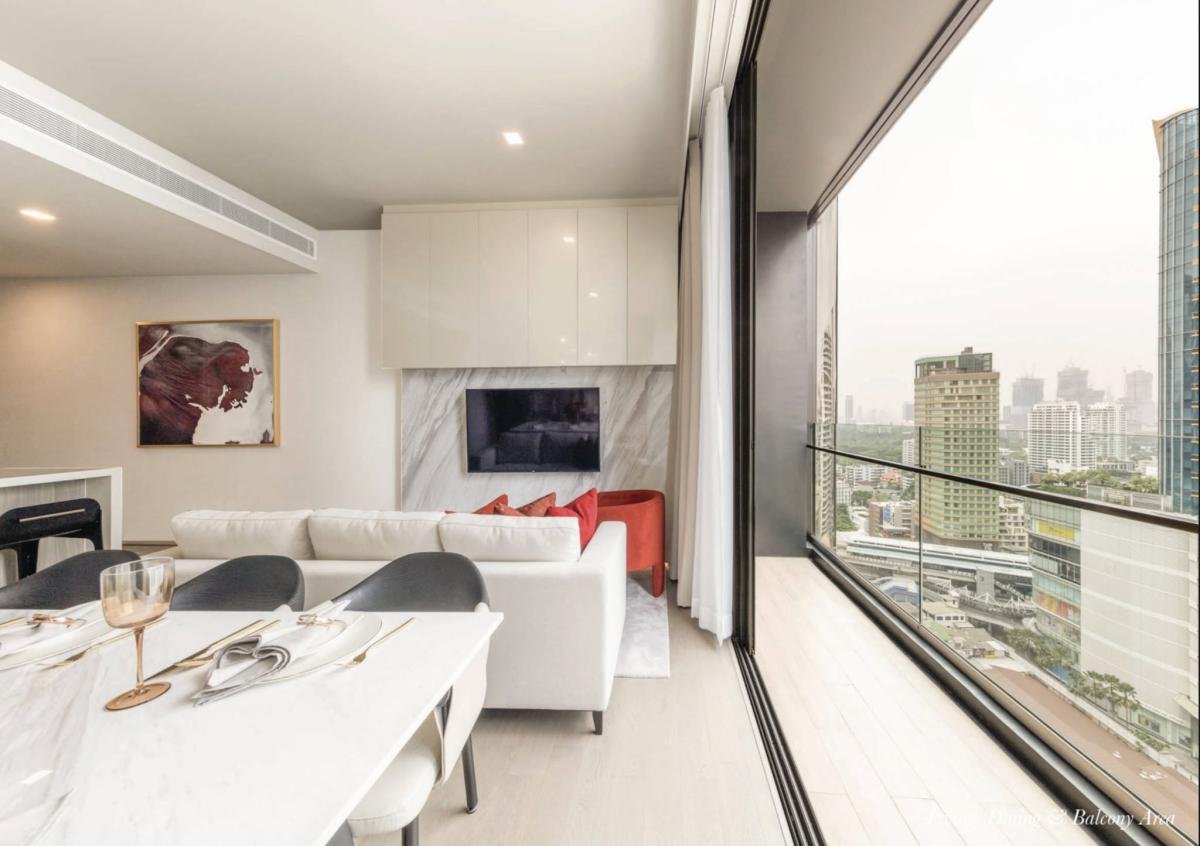 Celes Asoke | Rare Corner Unit! CELES Asoke | Ultra-Luxury 2 Bed 2 Bath Dual View | 150m to BTS Asoke & MRT Sukhumvit