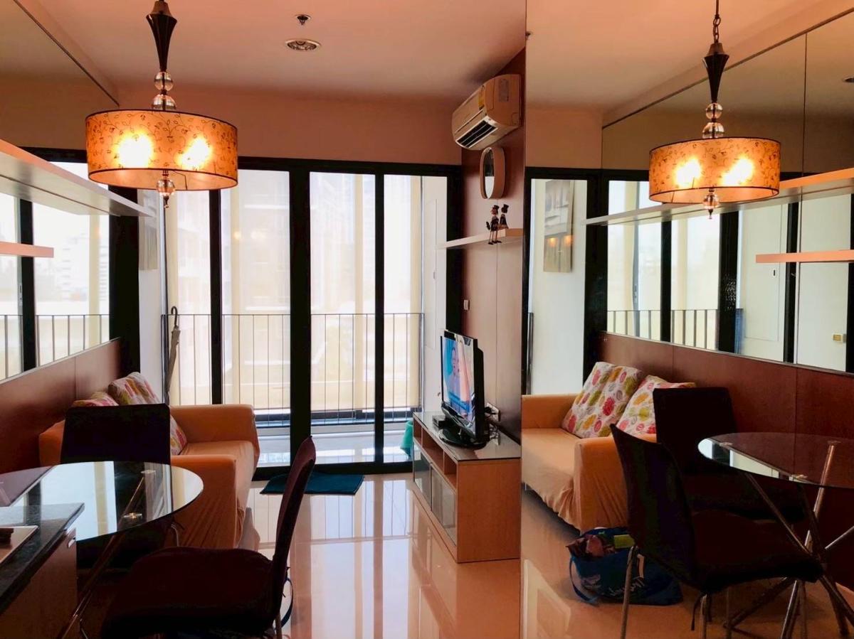 Ideo Ratchada-Huaykwang | IDEO Ratchada Huaikwang | Warm & Cozy 1-Bedroom 35 SQ.M. | ชั้น 7 | Fully Furnished