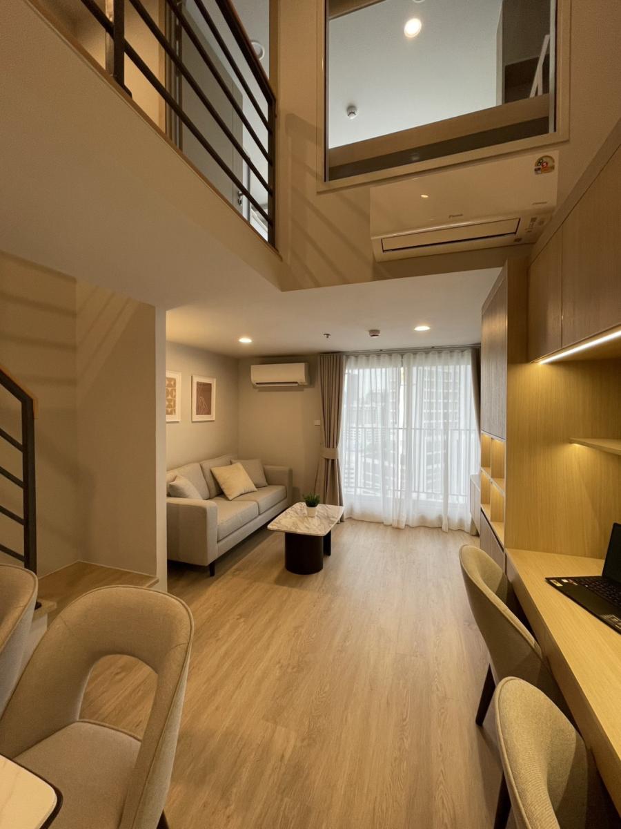 Culture Chula | Duplex 1 Bedroom | แต่งสวยสไตล์ Modern Warm | Fully Furnished