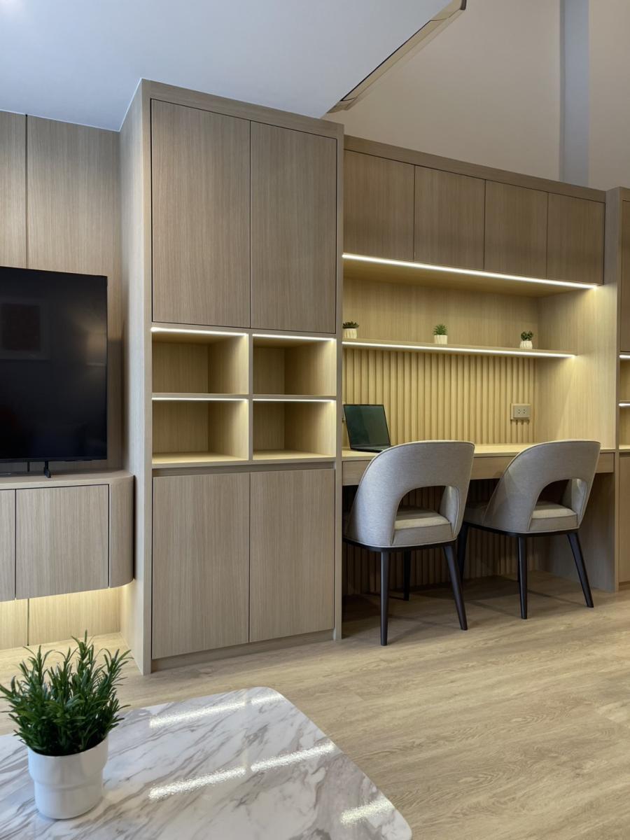 Culture Chula | Duplex 1 Bedroom | แต่งสวยสไตล์ Modern Warm | Fully Furnished