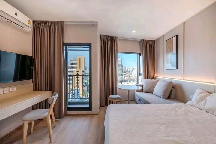 Life Rama4 - Asoke | ห้อง built in สวย เฟอร์ครบ วิวสวนเบญจกิติ ใกล้ mrt ศูนย์การประชุมเเห่งชาติสิริกิติ์