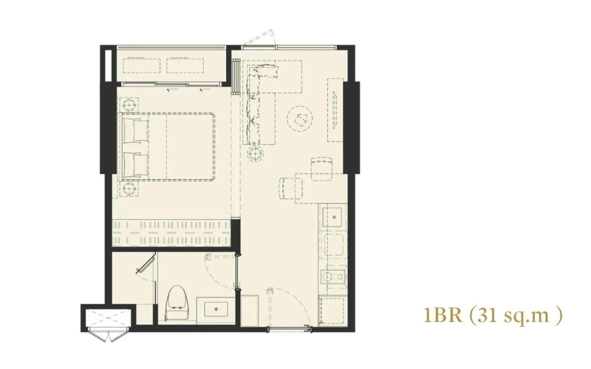 The Crest Park Residences | 🎉🎈ให้เช่า The crest park residences ห้องสวยราคาดีสุดในตึก✨ว่าง1พย69